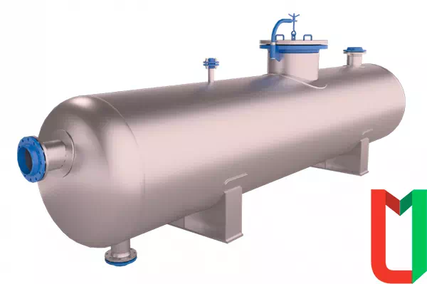 Нефтегазовый сепаратор СНГ-В с функцией сброса воды 200 м3 09Г2С для сепарации и обессоливания нефти